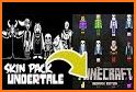 Skins Undertale For MCPE related image