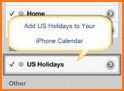 Add US Holidays to you calendar related image