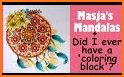 Create Mandala Coloring Book Paint Art related image