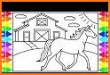 Unicorn Horse Coloring Books Free related image