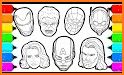 Spider super hero coloring related image