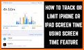 Phone Usage: Screen time monitor related image