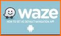 Navigation waze maps and gps guide related image