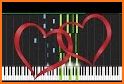 3D Cool Love Heart Keyboard Theme related image