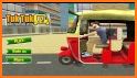 Flying Tuk Tuk Simulator:City Transport Games related image