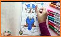 Coloring Book 2018 - Paw Puppy Patrol related image