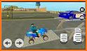 Grand Police Transport Quad Bike Game related image