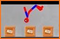 Superhero Stickman Crash: Ragdoll Car Dismounting related image