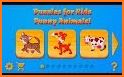 Funny Animals Puzzle Game for Children related image