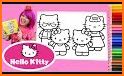 Hello Kitty Drawing Book related image