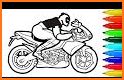 Motorcycle Coloring Pages related image