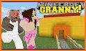 Old Crazy Granny. MCPE Horror Maps related image