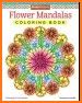 Flowers Mandala coloring book related image