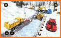 Excavator Snow Blower Rescue: Snow Plow Truck related image