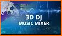 DJ mixer Music 3D related image