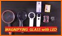 Magnifying Glass With Focus & Led Flashlight related image