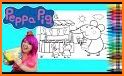 Peppa pig coloring book by fans related image