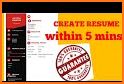 Resume Builder Free CV Maker App related image