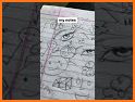 DrawNote: Notepad with drawing related image