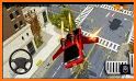 Flying car game : City car games 2020 related image