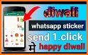 Diwali Sticker For Whatsapp | Happy Diwali Sticker related image