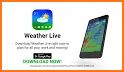 Weather forecast app for Android phone related image