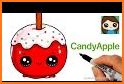 how to draw cute candy related image