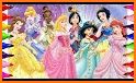 Coloring Book for Disney Princess - for girls game related image