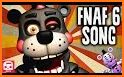 Lyrics FNAF 1 2 3 4 5 6 Songs Free related image