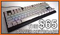 Black Gold Metal Keyboard related image