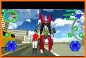 Flying Superhero Games :Flying Robot Hero Mission related image