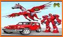 Horse Robot Jeep Games - Transform Robot Car Game related image