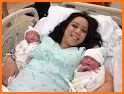 Newborn Twin Baby Mommy Pregnant Surgery related image