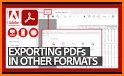 PDF Reader: converter files related image