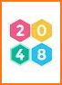 2048 Hexagon - Number Puzzle Game related image