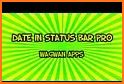 Date In Status Bar HD Pro related image