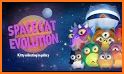 Space Cat Evolution: Kitty collecting in galaxy related image