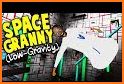 Granny Flying in Space Scary related image