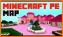 Pink Mansion map for Minecraft related image