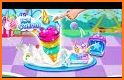 Ice Cream Cone Maker- Unicorn Cup Cakes Games related image