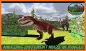 Wild Dinosaur Stunt Run Adventure 3D related image