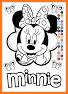 Minnie Mouse Coloring Game related image