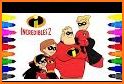 How To Color Incredibles 2 related image