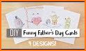 Cute Father's Day Card related image