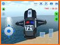 Flying Police Car Driving: Real Police Car Racing related image