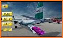 Airport Vehicle Cargo Plane Transport Truck Driver related image