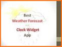 Daily weather forecast widget app related image