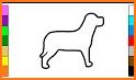 Dogs Coloring Pages For Kids related image