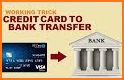 Transfer money from Credit card to bank account related image