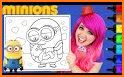 Coloring Book Minion related image